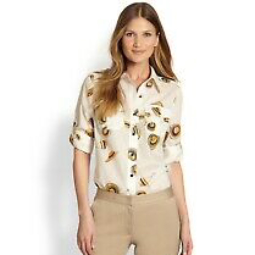 Tory Burch | Brigette Button Down Blouse